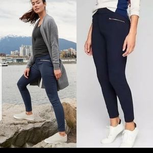 ATHLETA Ponte Moto 2.0 Pants Black 8P